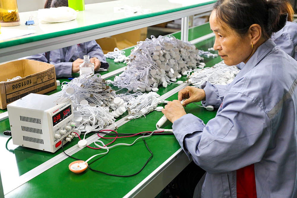 Electric toothbrush assembly line